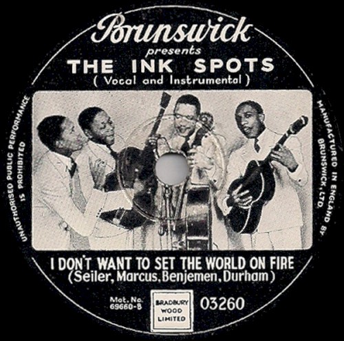 I Don’t Want to Set the World on Fire / Hey Doc!