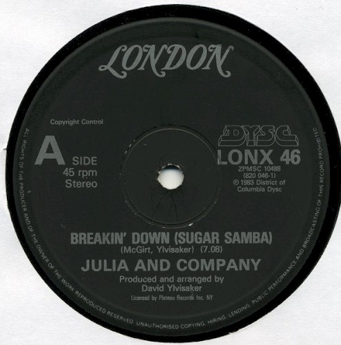 Breaking Down (Sugar Samba)