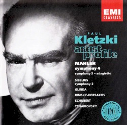 Paul Kletzki: Artist Profile: Mahler: Symphony 4 / Mahler: Symphony 5 / Sibelius: Symphony 2
