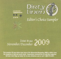 Dirty Linen Editor's Choice Sampler: November/December 2009