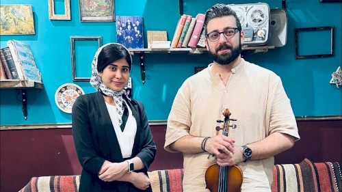 مصاحبه با کوشا صرافی گهر ( نوازنده ویولن🎻)