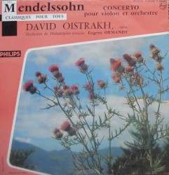 Concerto pour violon et orchestre en mi mineur op. 64