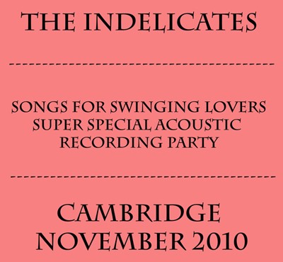 The Indelicates Super Special Live Cambridge