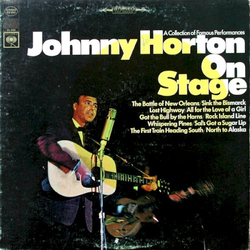 Johnny Horton on Stage