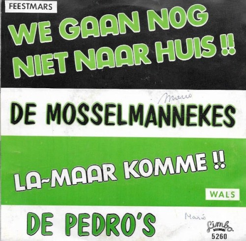 We gaan nog niet naar huis!! / La-maar komme!!