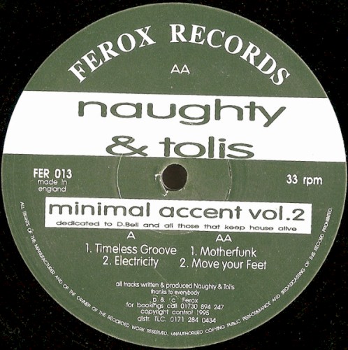 Minimal Accent, Volume 2