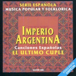 Canciones españolas – El último cuplé