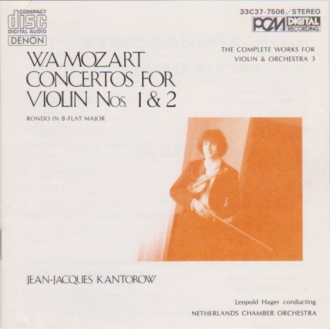 Concertos for Violin Nos. 1 & 2 - Rondo in B-Flat Major