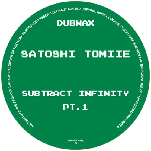 Subtract Infinity, Pt. 1