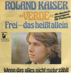 Verde - Frei, das heißt allein