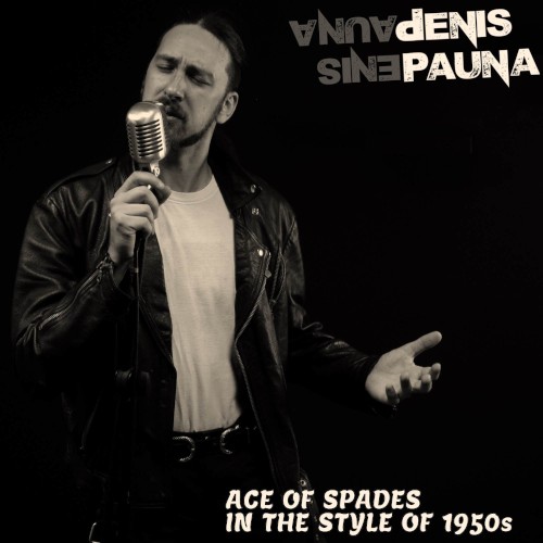 Ace of Spades in the Style of 1950s