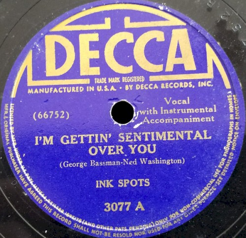 I'm Getting Sentimental Over You / Coquette