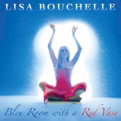 Bleu Room With a Red Vase