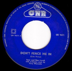Don’t Fence Me In