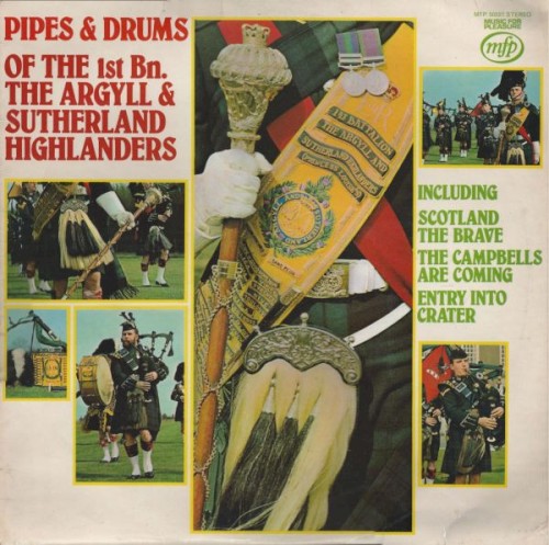 Pipes & Drums Of The 1st Battalion