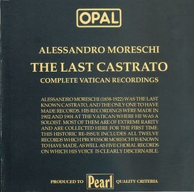 The Last Castrato: Complete Vatican Recordings