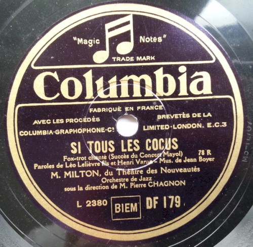 Si tous les cocus / Donne‐toi une tape dans le dos