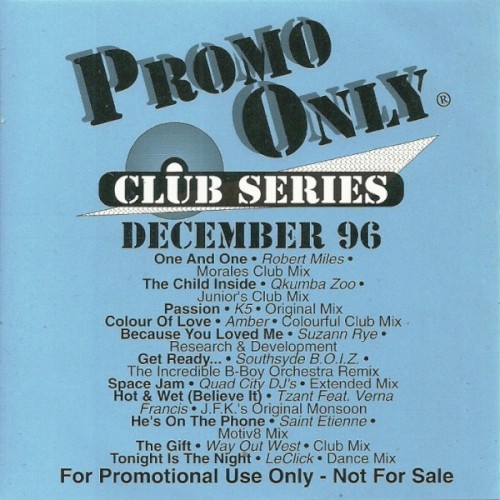 Promo Only: Mainstream Club, December 1996
