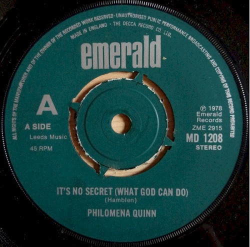 It's No Secret (What God Can Do)