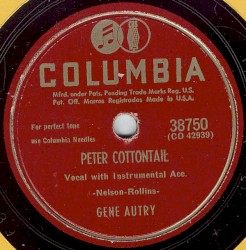 Peter Cottontail / The Funny Little Bunny