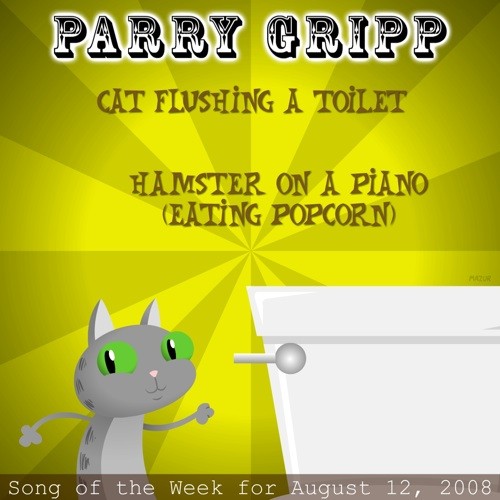 Cat Flushing a Toilet / Hamster on a Piano (Eating Popcorn)