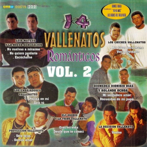14 vallenatos románticos, volumen 2