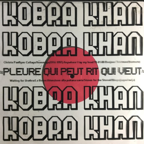 Pleure Qui Peut Rit Qui Veut