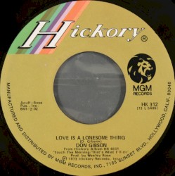 Love Is a Lonesome Thing