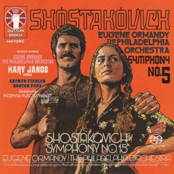 Shostakovich: Symphony 5 & 15, & Hamlet / Kodaly: Hary Janos
