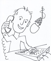 Andre on the Line