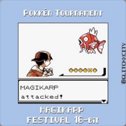 pokkén tournament magikarp festival remix but it's kinda 16-bit
