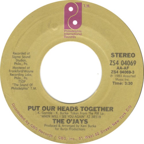 Put Our Heads Together / Nice and Easy