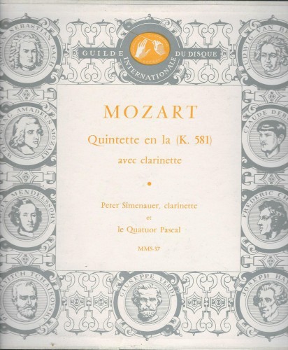 Quintette en la (K. 581) avec clarinette