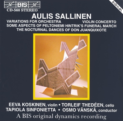 Variations for Orchestra / Violin Concerto / Some Aspects of Peltoniemi Hintrik's Funeral March / The Nocturnal Dances of Don Juanquixote