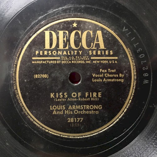 Kiss of Fire / I'll Walk Alone