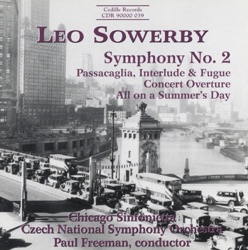 Symphony no. 2 / Passacaglia, Interlude & Fugue / Concert Overture / All on a Summer’s Day