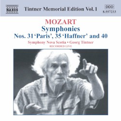 Symphonies nos. 31, 35 "Haffner" and 40