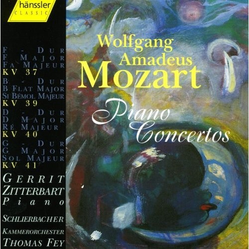 Piano Concertos: F-Dur, KV 37 / B-Dur, KV 39 / D-Dur, KV 40 / G-Dur, KV 41