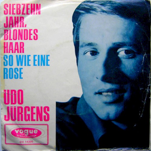 Siebzehn Jahr, blondes Haar