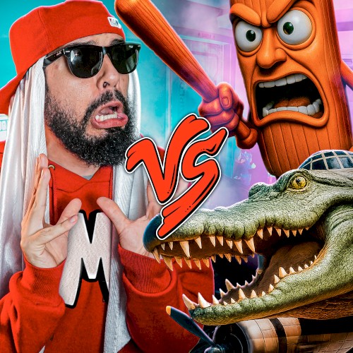 Tung Tung Tung Sahur e Bombardiro Crocodilo Vs. Mussa (Batalha de Rima)