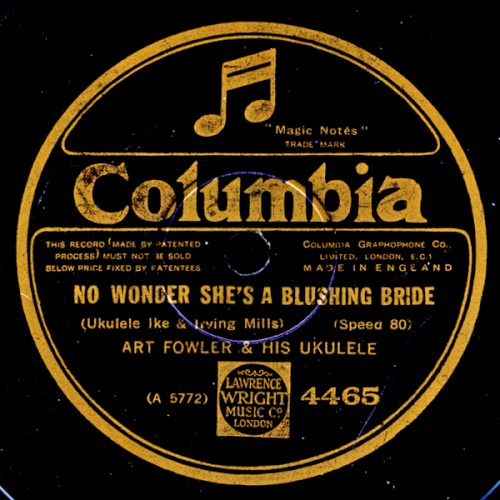No Wonder She's a Blushing Bride / I Haven't Told Her - She Hasn't Told Me