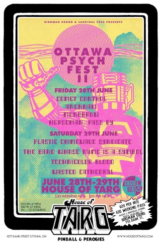 PCWSyndicate Live at Ottawa Psych Fest II, House of Targ 6/29/19