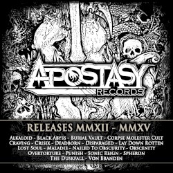 Apostasy Records Releases MMXII - MMXV
