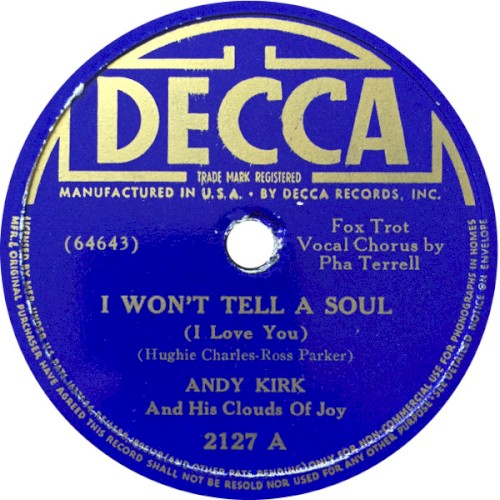 I Won't Tell a Soul / Toadie Toddle