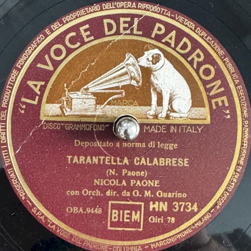 Tarantella calabrese / La cafettera
