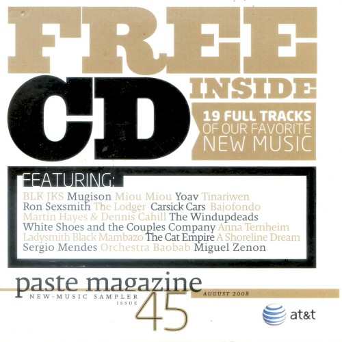 Paste Magazine Sampler #45: August 2008
