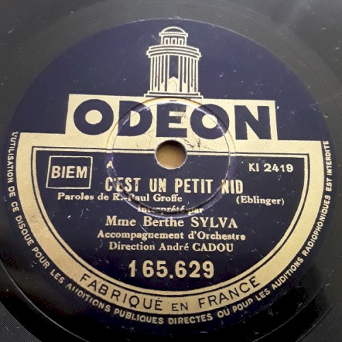 C’est un petit nid / Le Raccommodeur de faïence