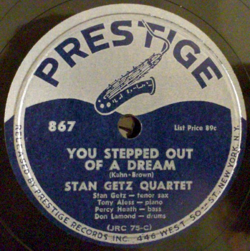 You Stepped Out of a Dream / Intoit