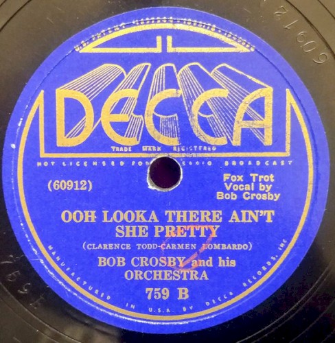 You're Toots to Me / Ooh Looka There Ain't She Pretty