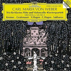 Weber: Piano Trio Op. 63; Piano Quartet Op. 8